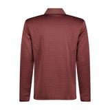 Adidas Dwr Block Golf Quarter Zip Burgundy - Boinclo - Outlet Sale Under Retail
