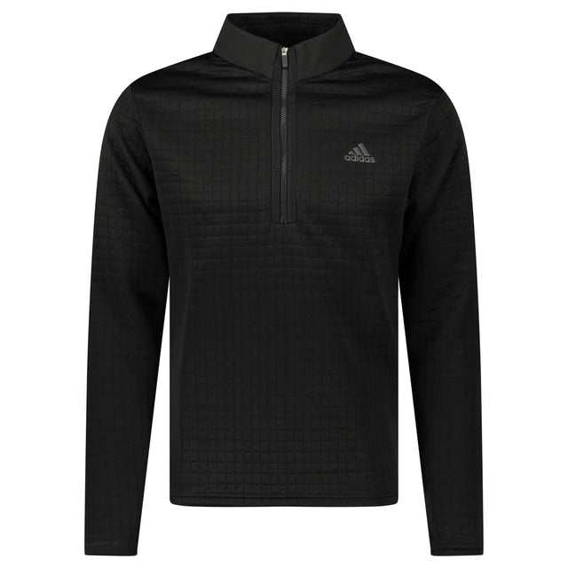 Adidas DWR Quarter Golf Zip Pullover in Black - Boinclo - Outlet Sale Under Retail