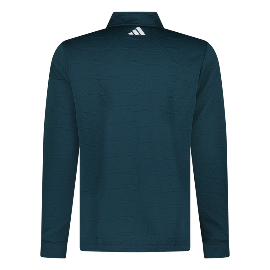Adidas Dwr Quarter Zip Golf Sweatshirt Dark Green - Boinclo - Outlet Sale Under Retail