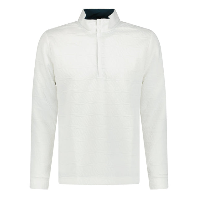 Adidas Dwr Quarter Zip Golf Sweatshirt White - Boinclo - Outlet Sale Under Retail