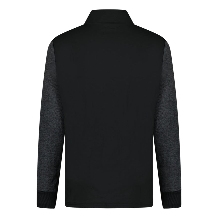 Adidas Goto Quarter Zip Golf Jacket Black - Boinclo - Outlet Sale Under Retail