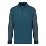 Adidas Goto Quarter Zip Golf Jacket Dark Blue - Boinclo - Outlet Sale Under Retail