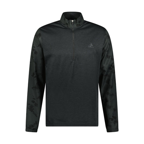 Adidas Quarter Zip Golf Sweatshirt Black - Boinclo - Outlet Sale Under Retail