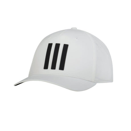 Adidas Tour 3 Stripe Cap White - Boinclo - Outlet Sale Under Retail