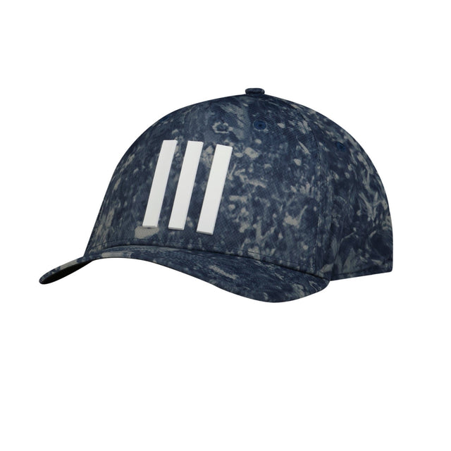Adidas Tour 3 Stripe Print Golf Cap Navy Camo - Boinclo - Outlet Sale Under Retail