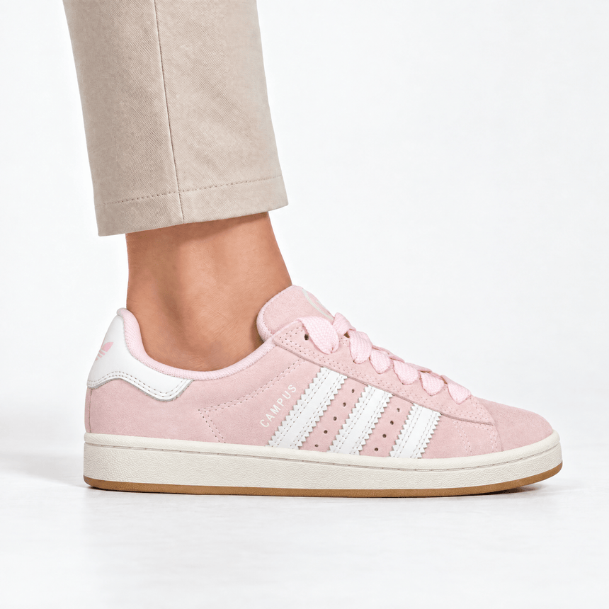 Adidas Originals Campus Trainers in Clear Pink/White - Boinclo - Outlet Sale Under Retail