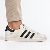 Adidas x SFTM Superstar Trainers in Beige/Black/White - Boinclo - Outlet Sale Under Retail