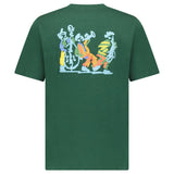 Aimé Leon Dore Drake’s Blues T-Shirt in Pine Green - Boinclo - Outlet Sale Under Retail