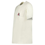 Aimé Leon Dore Embroidered ‘A’ Pocket T-Shirt in Silver Birch Grey - Boinclo - Outlet Sale Under Retail