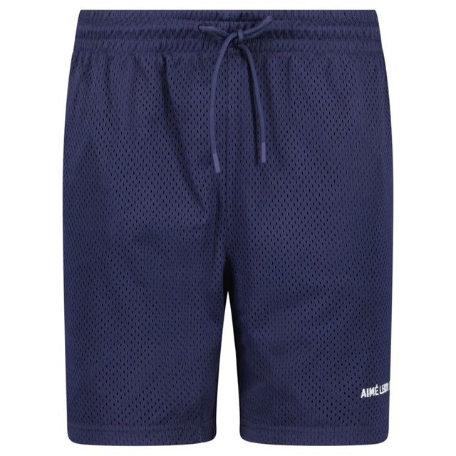 Aimé Leon Dore Logo Shorts in Evening Blue - Boinclo - Outlet Sale Under Retail