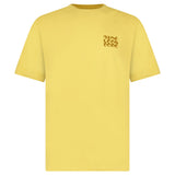 Aimé Leon Dore Stacked Logo T-Shirt in Ochre Yellow - Boinclo - Outlet Sale Under Retail