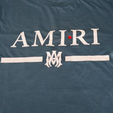 Amiri Ma Bar Logo T-Shirt Teal (Defect) - Boinclo - Outlet Sale Under Retail