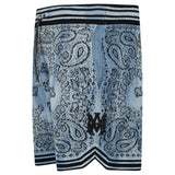 Amiri Bandana Knitted Basketball Shorts in Blue - Boinclo - Outlet Sale Under Retail