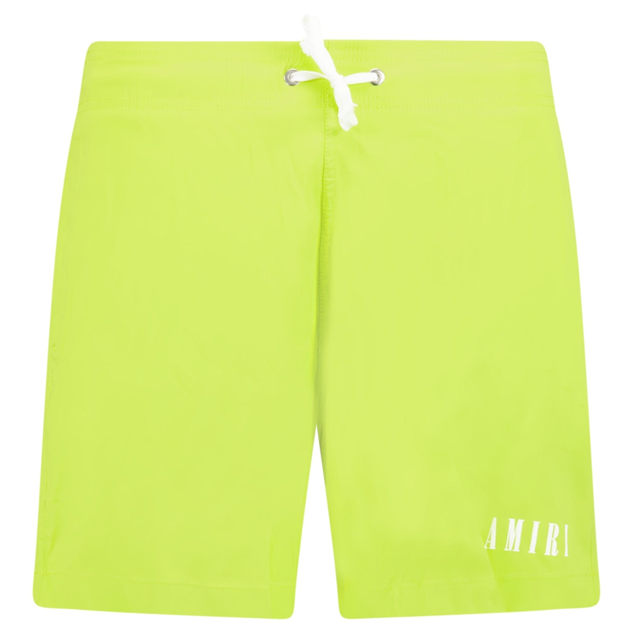 Color variation of Core Logo Drawstring Swim Shorts Lime