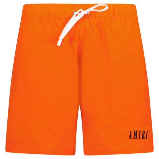 Amiri Core Logo Drawstring Swim Shorts Orange - Boinclo ltd - Outlet Sale Under Retail