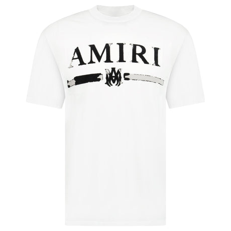 Amiri 'Ma Bar' Applique T - Shirt White - Boinclo ltd - Outlet Sale Under Retail