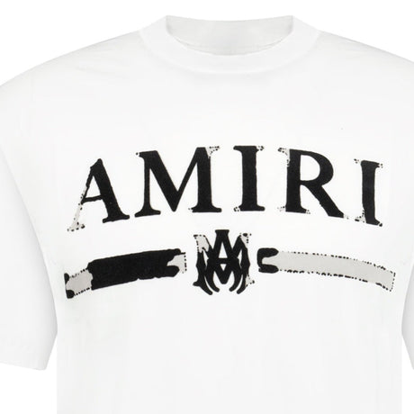 Amiri 'Ma Bar' Applique T - Shirt White - Boinclo ltd - Outlet Sale Under Retail