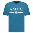 Amiri MA Bar Logo T - shirt Teal - Boinclo ltd - Outlet Sale Under Retail