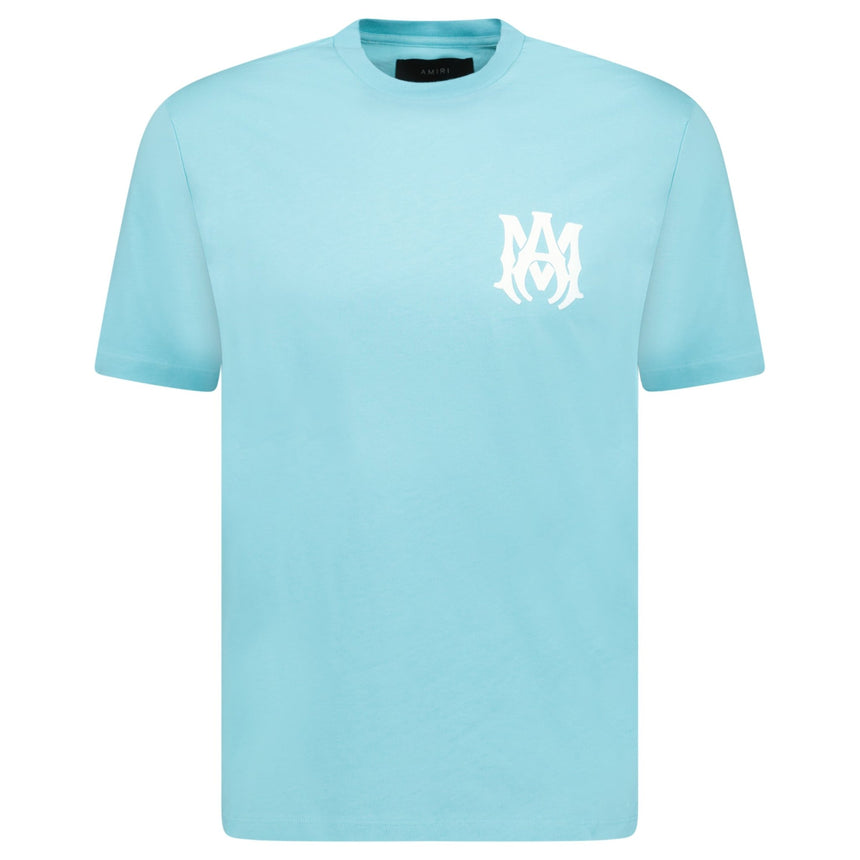 Amiri MA Logo T - Shirt Aqua - Boinclo ltd - Outlet Sale Under Retail