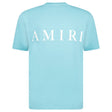 Amiri MA Logo T - Shirt Aqua - Boinclo ltd - Outlet Sale Under Retail