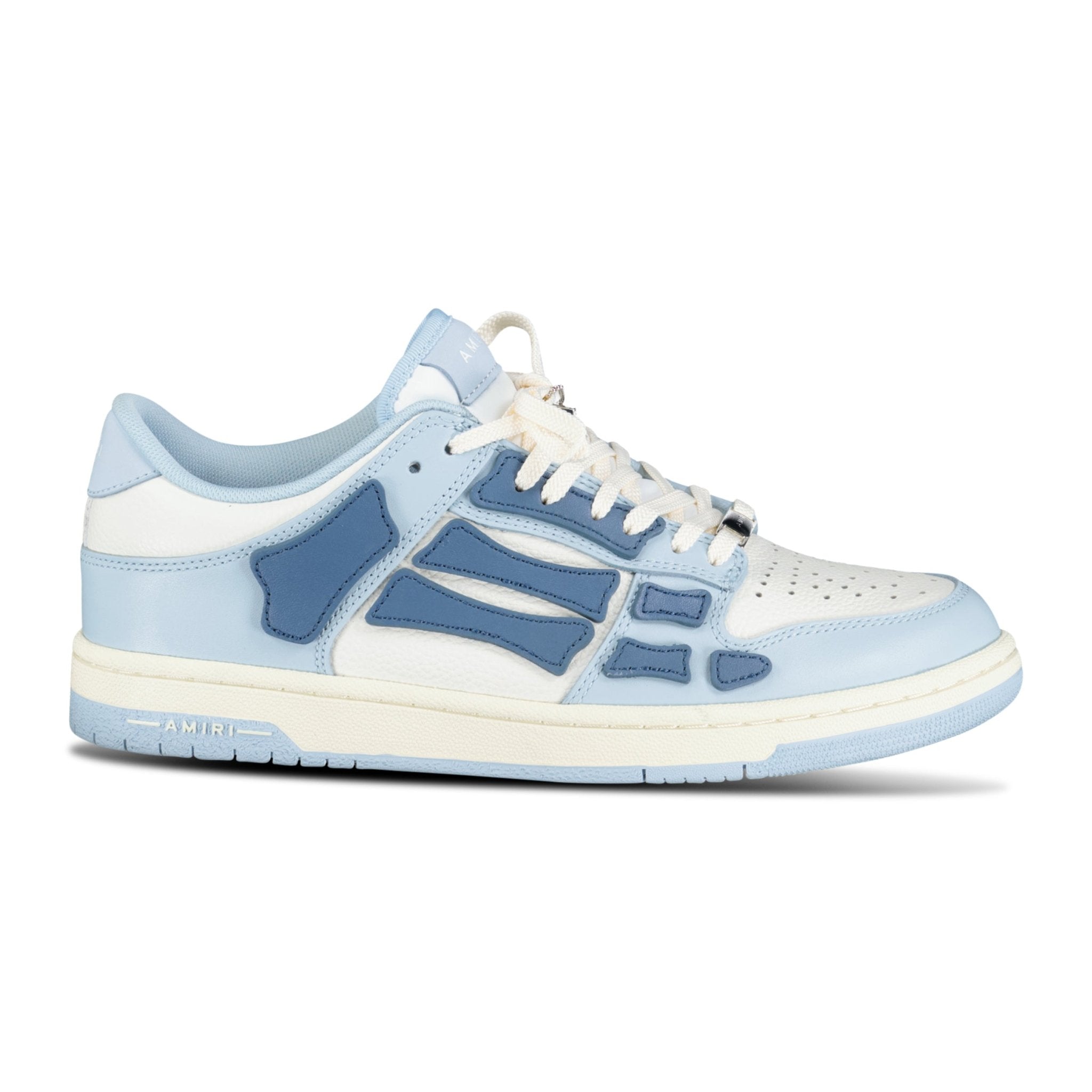 Color variation of Skeleton Low Top Trainers Baby Blue & White