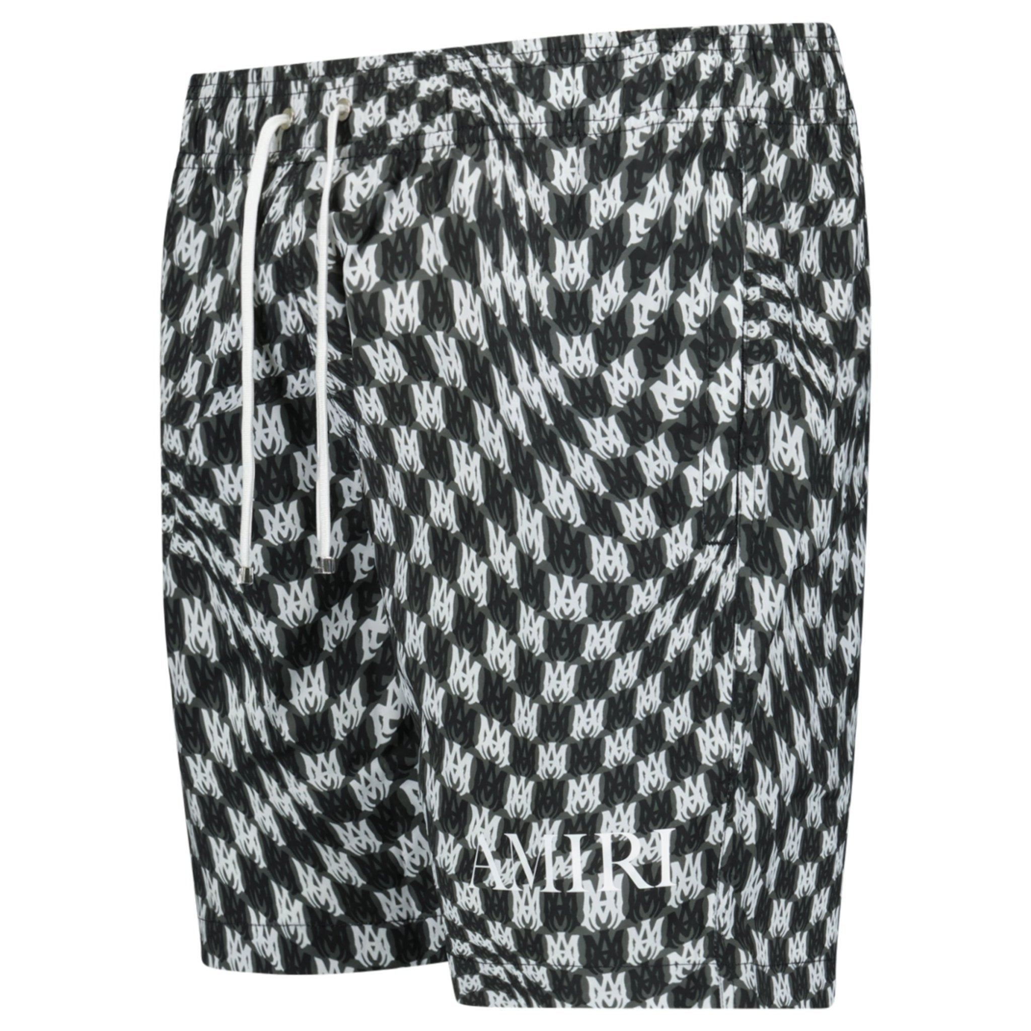 Amiri Wavy MA Swim Trunk Black - Outlet Sale Always Under Retail