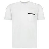 Armani Chest Pocket T-Shirt in White - Boinclo - Outlet Sale Under Retail