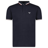 Armani Eagle Logo Polo Shirt in Navy - Boinclo - Outlet Sale Under Retail