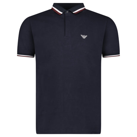 Armani Eagle Logo Polo Shirt in Navy - Boinclo - Outlet Sale Under Retail