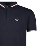 Armani Eagle Logo Polo Shirt in Navy - Boinclo - Outlet Sale Under Retail