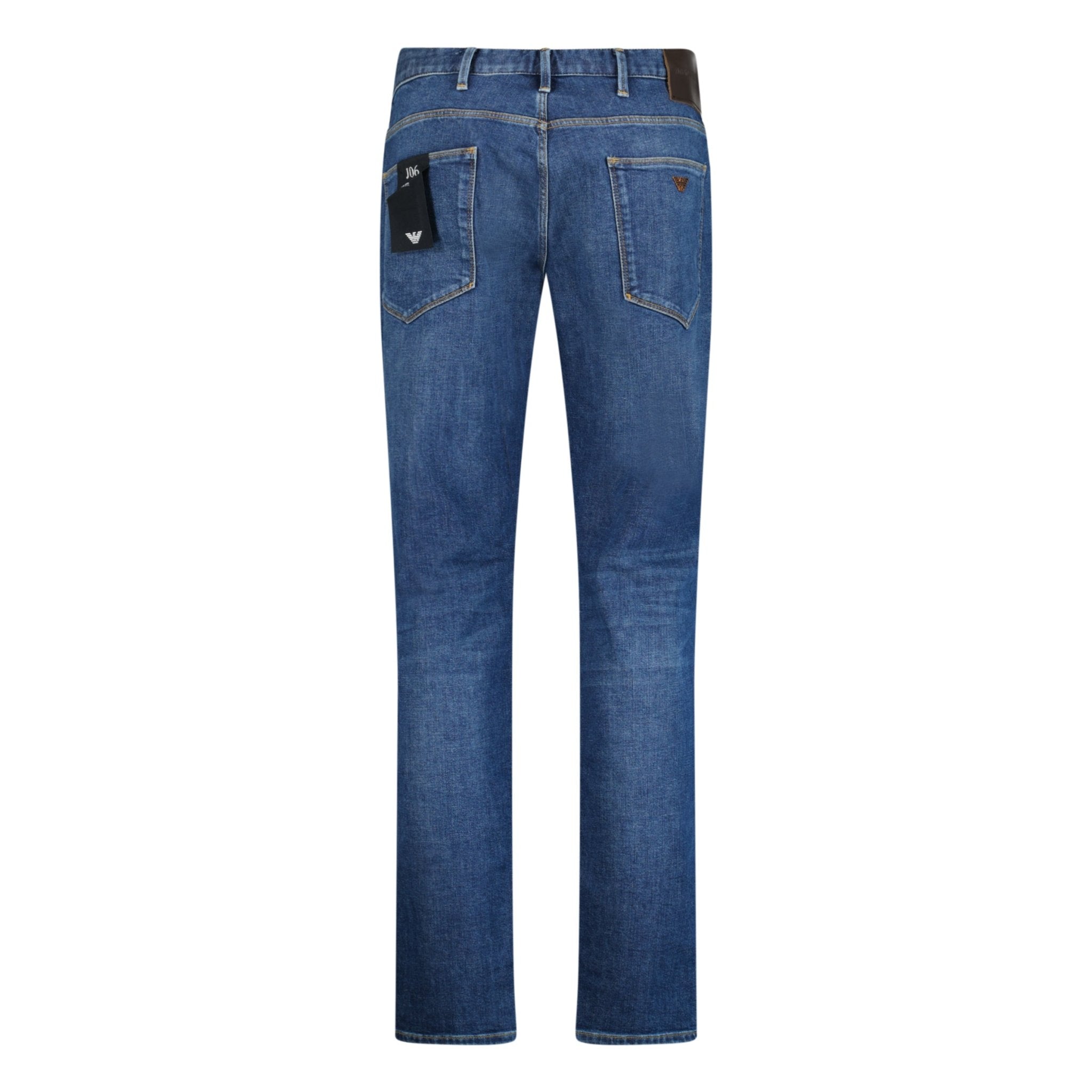 Mens blue armani jeans hotsell