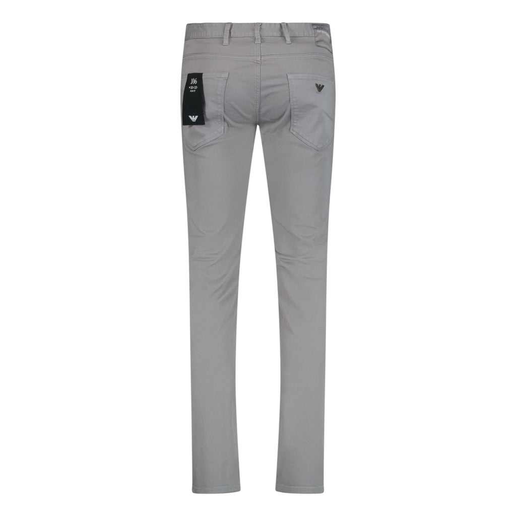Armani Jeans J06 Slim Fit 5 Pocket Jeans Grey - Boinclo ltd - Outlet Sale Under Retail