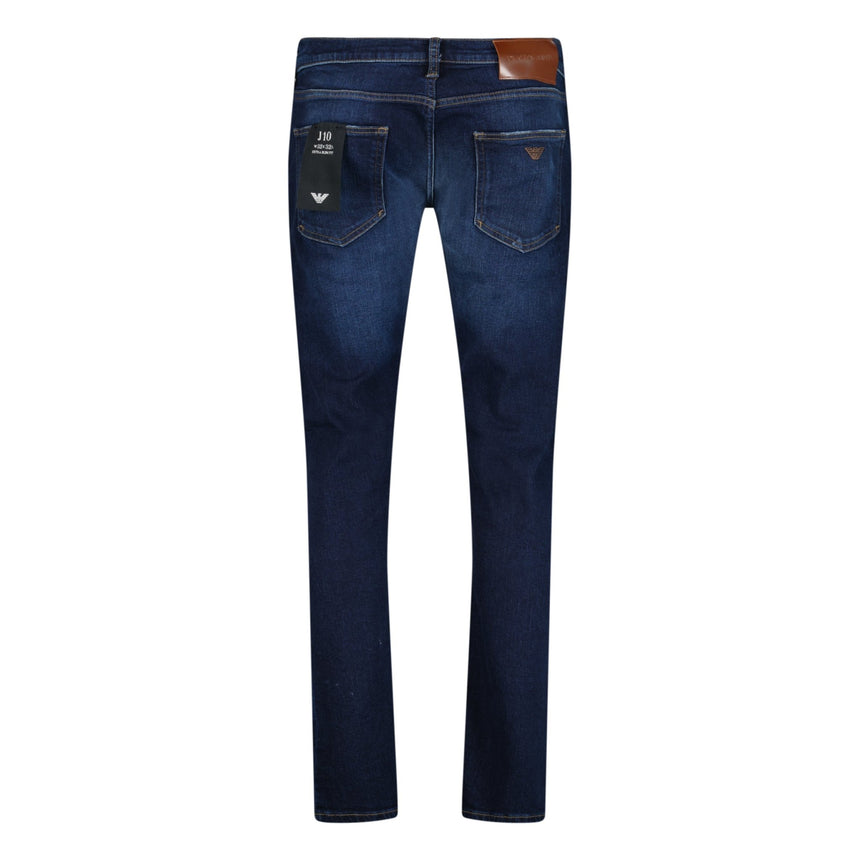 Armani Jeans J10 Extra Slim Fit 5 Pocket Jeans Navy - Boinclo ltd - Outlet Sale Under Retail