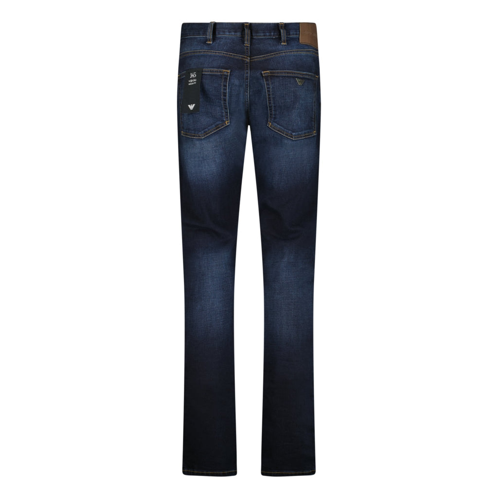 Armani Jeans J45 Regular Fit 5 Pocket Jeans Navy - Boinclo ltd - Outlet Sale Under Retail