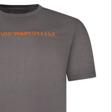 Armani Logo Print T-Shirt in Grey - Boinclo - Outlet Sale Under Retail