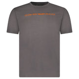 Armani Logo Print T-Shirt in Grey - Boinclo - Outlet Sale Under Retail