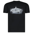 Armani New York Skyline Graphic T-Shirt in Black - Boinclo - Outlet Sale Under Retail