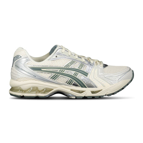 Asics GEL KAYANO 14 Trainers Birch, Silver & Green - Boinclo - Outlet Sale Under Retail