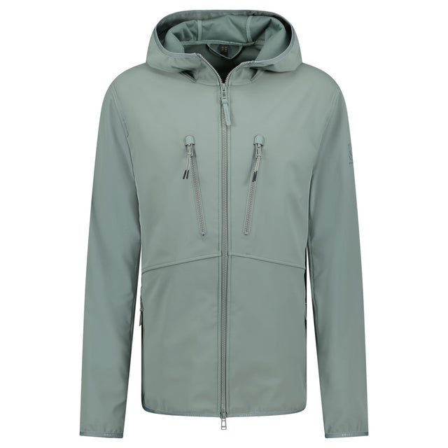 Belstaff Headway Soft Shell Jacket Mineral Green - Boinclo ltd - Outlet Sale Under Retail