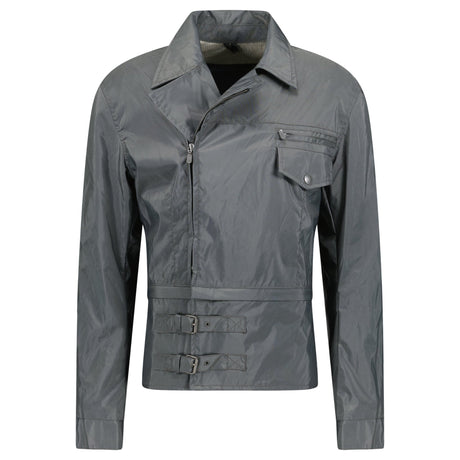 Belstaff Side Zip Motorbike New Bandit Fog Grey Jacket - Boinclo ltd - Outlet Sale Under Retail