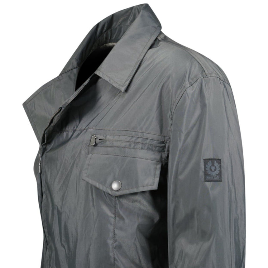 Belstaff Side Zip Motorbike New Bandit Fog Grey Jacket - Boinclo ltd - Outlet Sale Under Retail