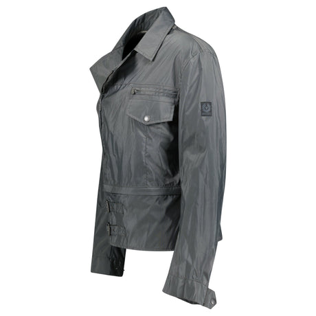 Belstaff Side Zip Motorbike New Bandit Fog Grey Jacket - Boinclo ltd - Outlet Sale Under Retail