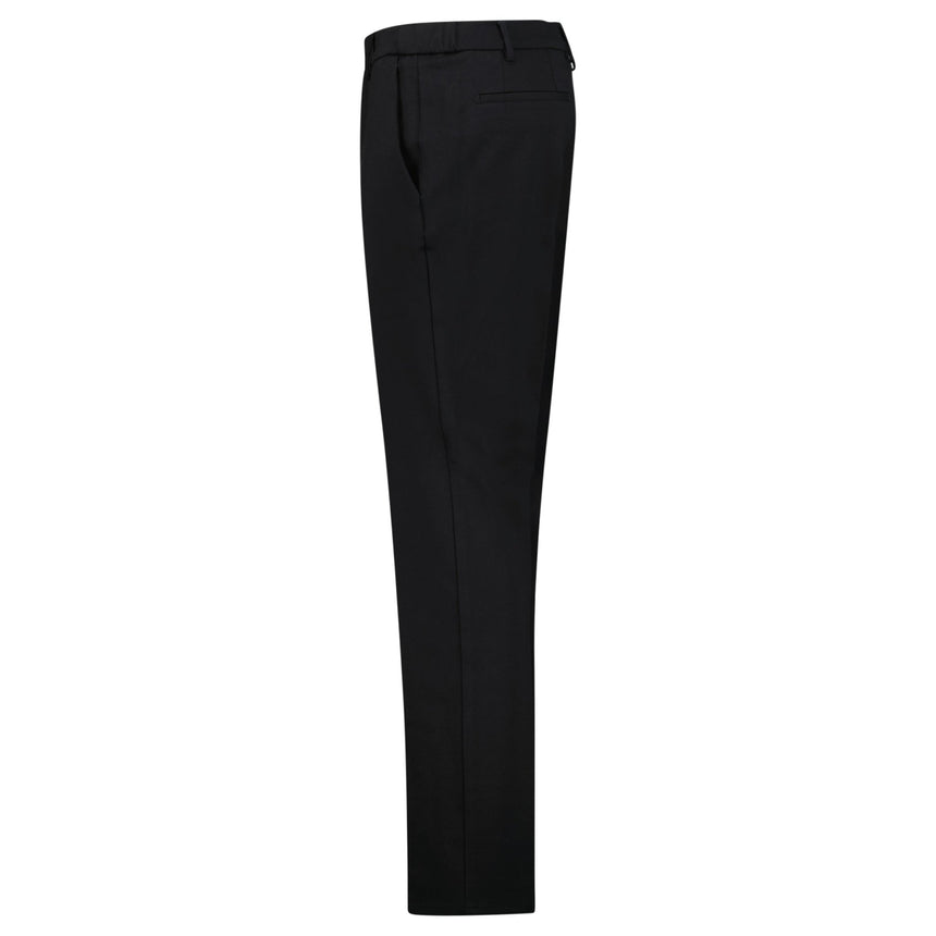 Berwich Komodo 'The Travel Fit' Trousers in Black - Boinclo - Outlet Sale Under Retail