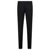 Berwich Komodo 'The Travel Fit' Trousers in Black - Boinclo - Outlet Sale Under Retail