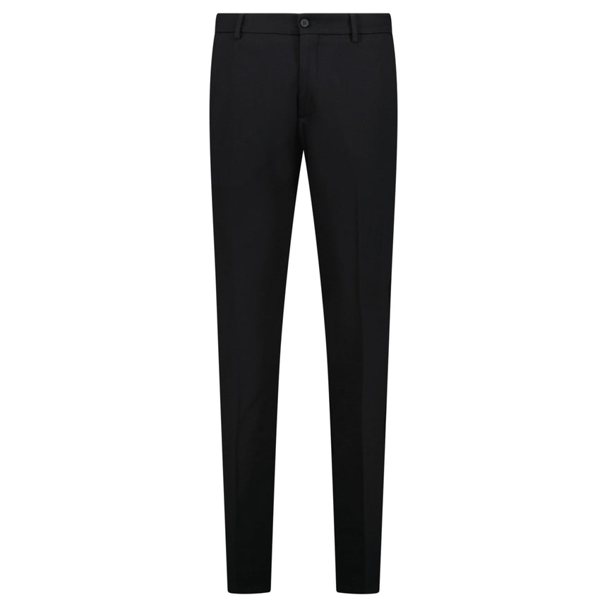 Berwich Komodo 'The Travel Fit' Trousers in Black - Boinclo - Outlet Sale Under Retail