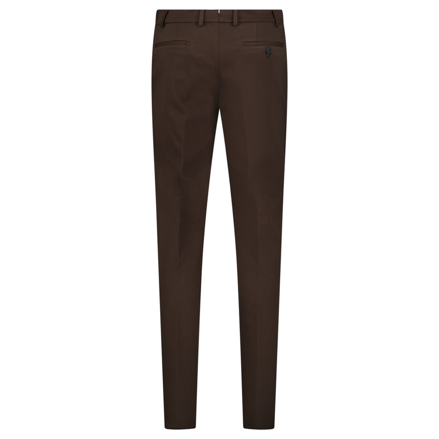 Berwich Komodo 'The Travel Fit' Trousers in Brown - Boinclo - Outlet Sale Under Retail