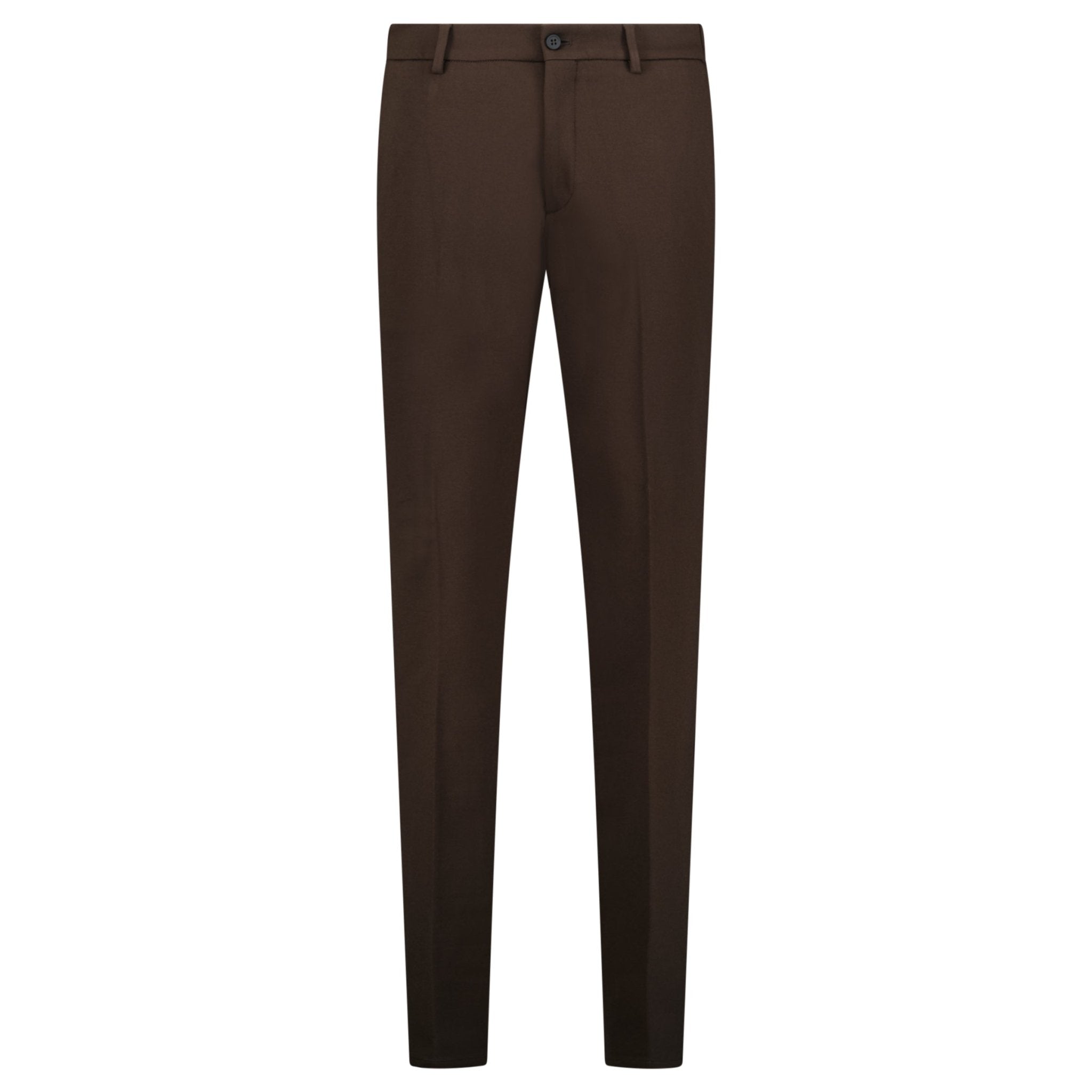 Color variation of Berwich Komodo 'The Travel Fit' Trousers in Brown