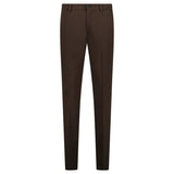 Berwich Komodo 'The Travel Fit' Trousers in Brown - Boinclo - Outlet Sale Under Retail