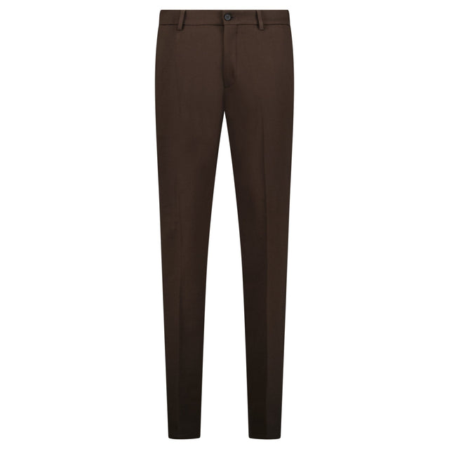 Berwich Komodo 'The Travel Fit' Trousers in Brown - Boinclo - Outlet Sale Under Retail