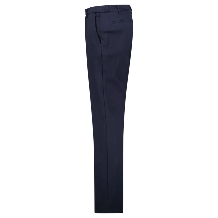 Berwich Komodo 'The Travel Fit' Trousers in Navy - Boinclo - Outlet Sale Under Retail